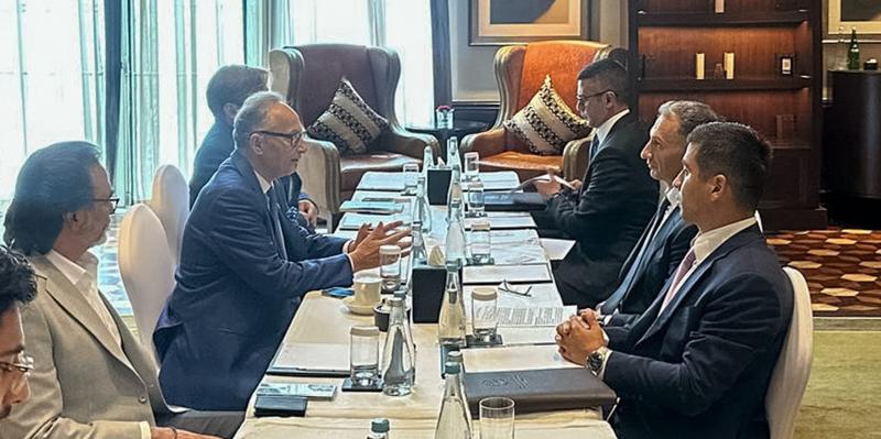 Rəşad Nəbiyev “DP World” şirkətinin baş icraçı direktorunun müavini ilə görüşüb
