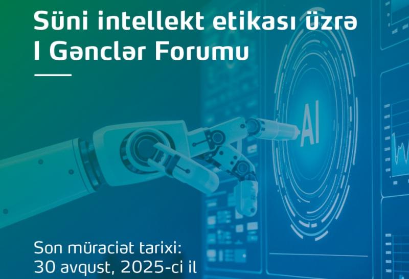 BDU-da Süni intellekt etikası üzrə birinci Gənclər Forumu keçiriləcək