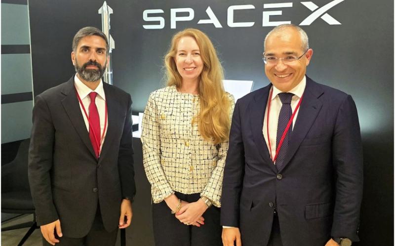 Azərbaycan "SpaceX"lə əməkdaşlıq perspektivlərini müzakirə edib