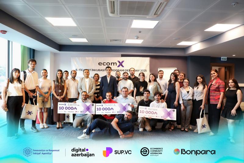 EcomX inkubasiya proqramı Azərbaycan iqtisadiyyatına 15 e-ticarət biznesi qazandırıb