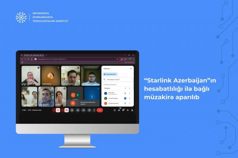 “Starlink Azerbaijan”ın hesabatlılığı ilə bağlı müzakirə aparılıb