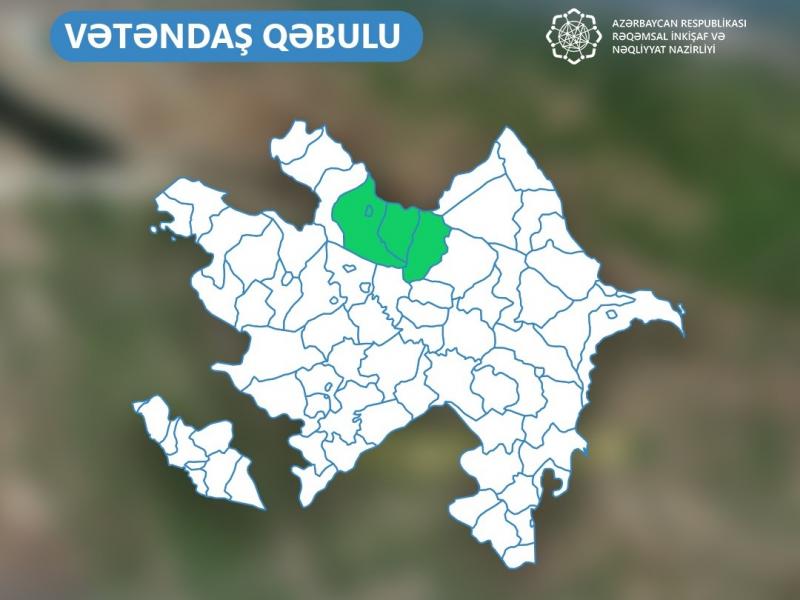 Nazir Rəşad Nəbiyev Oğuzda vətəndaşları qəbul edəcək