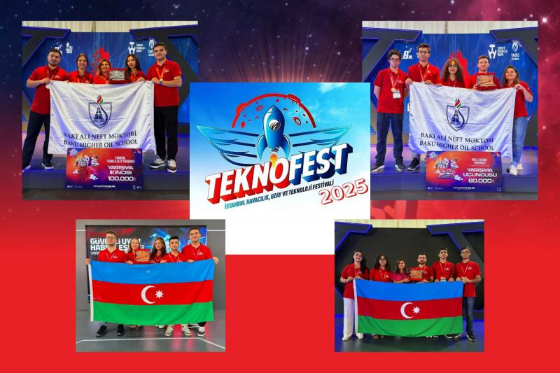 BANM “Teknofest-2025”də iki medal və iki mükafat qazanıb
