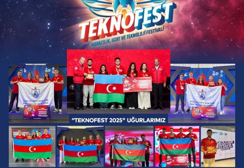 BANM “Teknofest 2025”də uğurlarına görə ən güclü ali məktəb oldu
