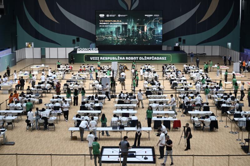 VIII Respublika Robot Olimpiadasının açılış mərasimi keçirilib