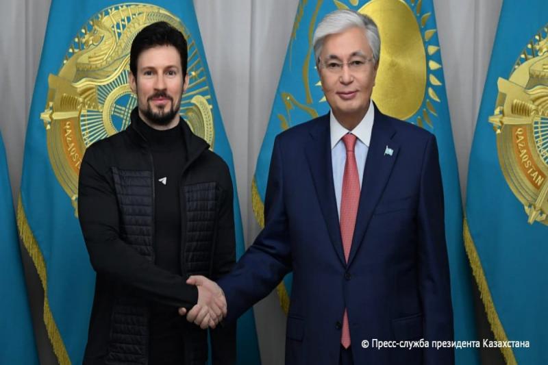 Pavel Durov Astanada süni intellekt laboratoriyasının açılışını elan edib