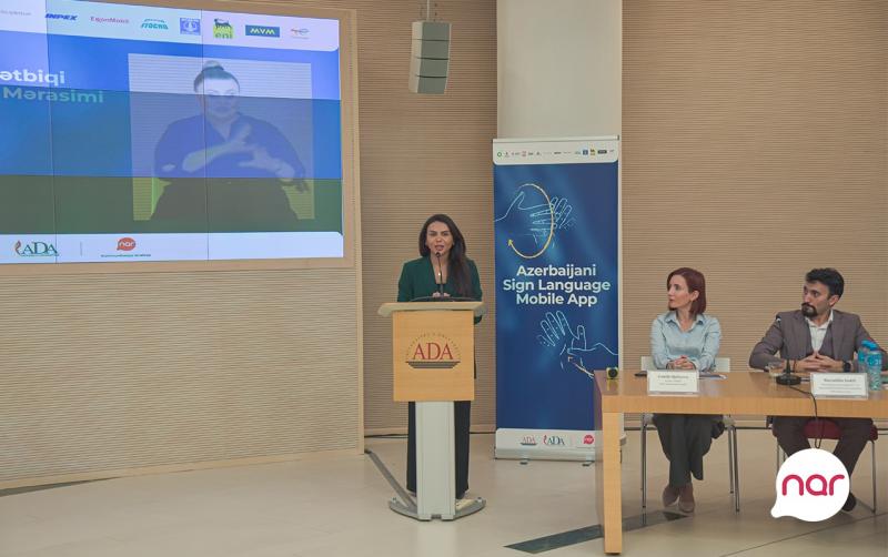 Azərbaycanda ilk jest dili mobil tətbiqi istifadəyə verildi