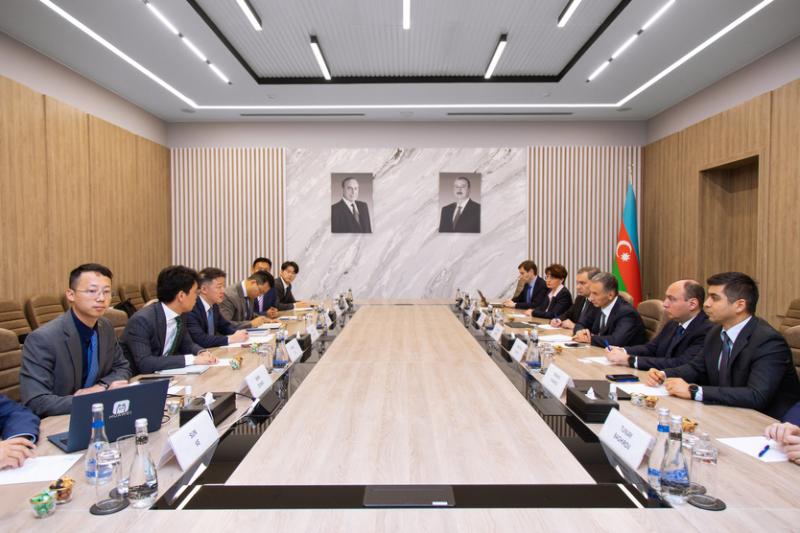 Nazir “Huawei Enterprise Business Group”un prezidenti ilə görüşüb