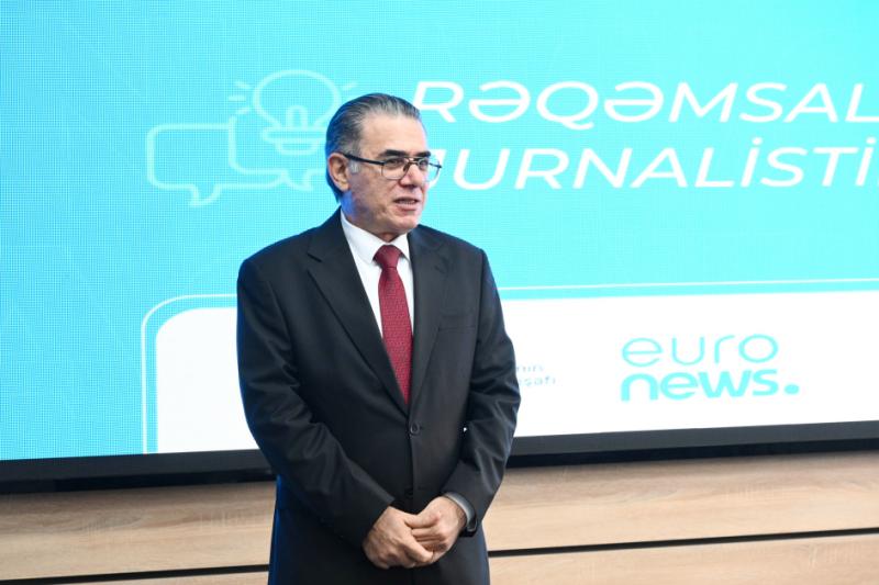 “Rəqəmsal jurnalistika” mövzusunda təlim proqramına başlanılıb