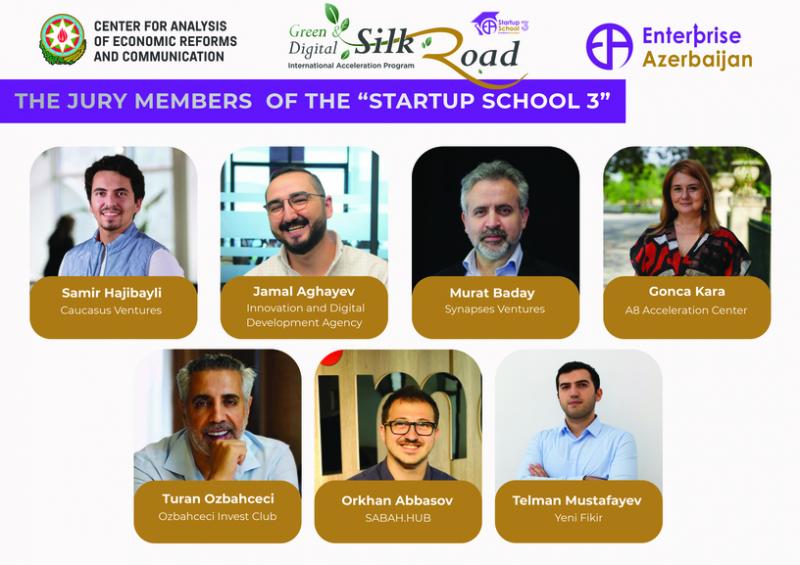 “Startup School 3” finalının münsiflər heyəti elan olundu