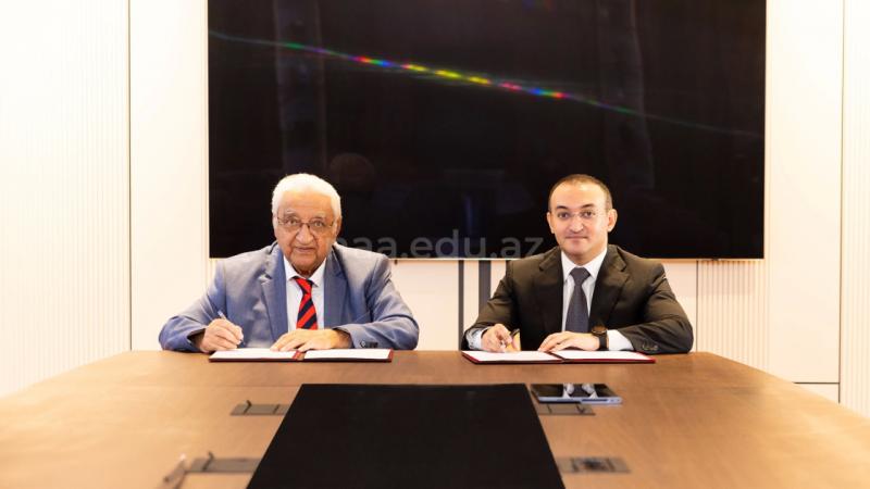 Aviasiya Akademiyası ilə “ASAN xidmət” arasında memorandum imzalanıb