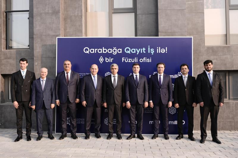 Füzulidə “m10” və Milliön Telesatış mərkəzi istifadəyə verilib