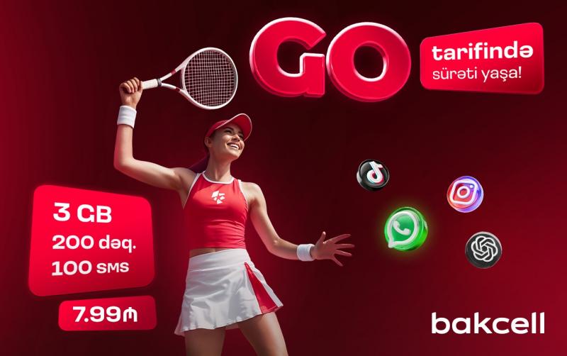 Bakcell bonuslarla zəngin yeni “GO” tariflərini təqdim edir