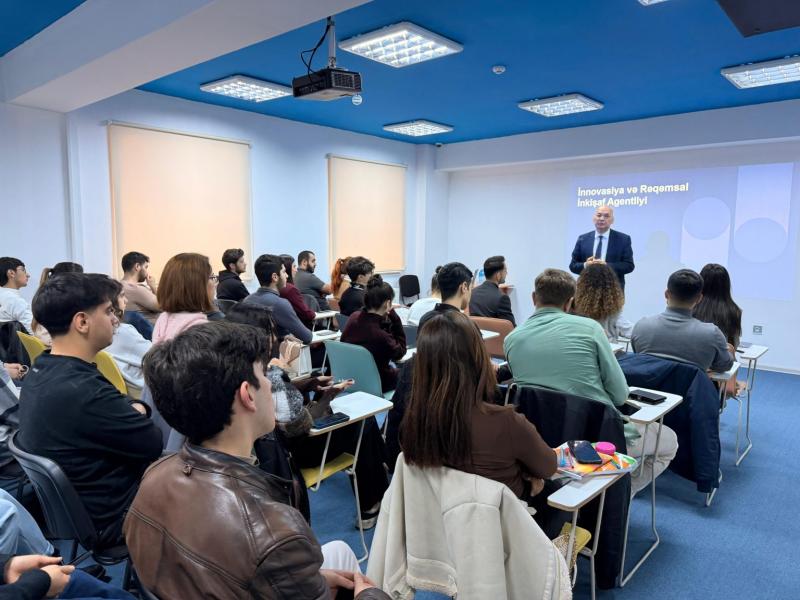 “Startap və İnnovasiya” mövzusunda təlim keçirilib