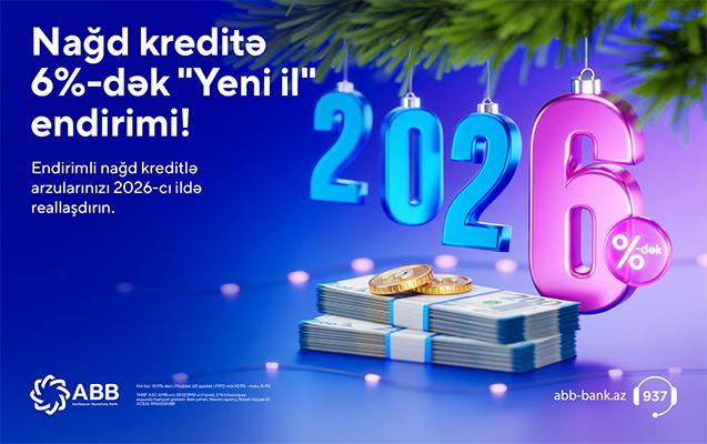 ABB-də nağd kreditə 6 faizədək endirim