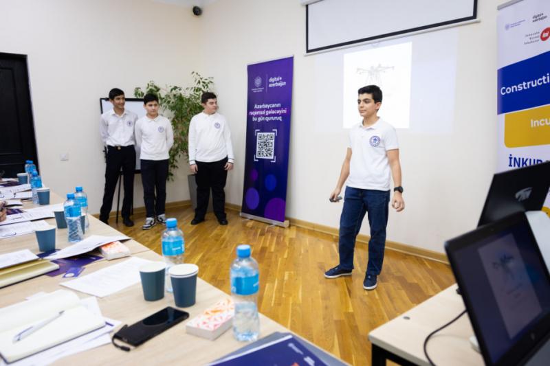 “ConstructionTech Incubation” proqramının qalibləri müəyyənləşdirilib