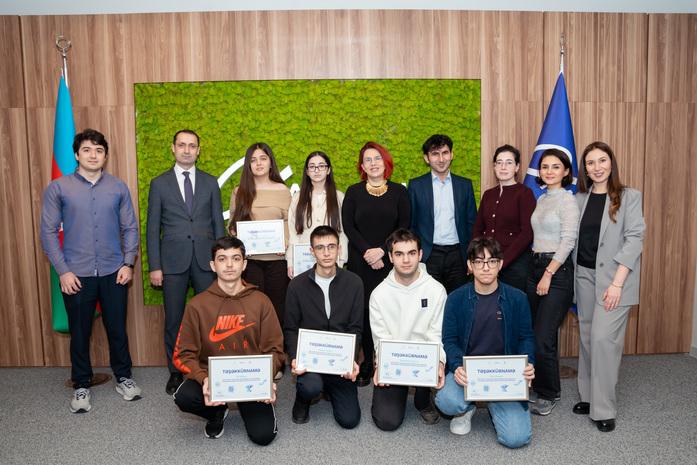 Azercell Beynəlxalq İnformatika Olimpiadası üzrə milli komanda ilə görüş keçirib