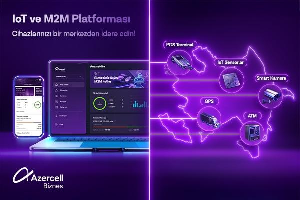 “Azercell Biznes” İoT və M2M platformasını təqdim edir