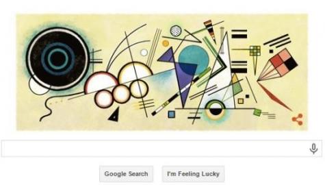 Google Vasili Kandinskiyə doodle hazırlayıb