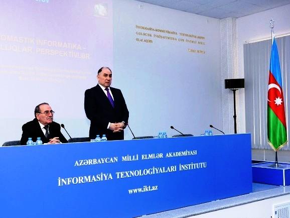 İnformasiya Texnologiyaları İnstitutunda yaradılmış innovativ şərait müzakirə olundu 