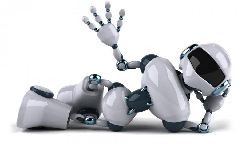 Hava şarı şəklində qeyri-adi robot-Video