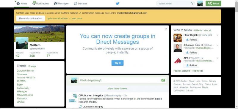 Twitter “qruplaşmaq” funksiyasını yaratdı