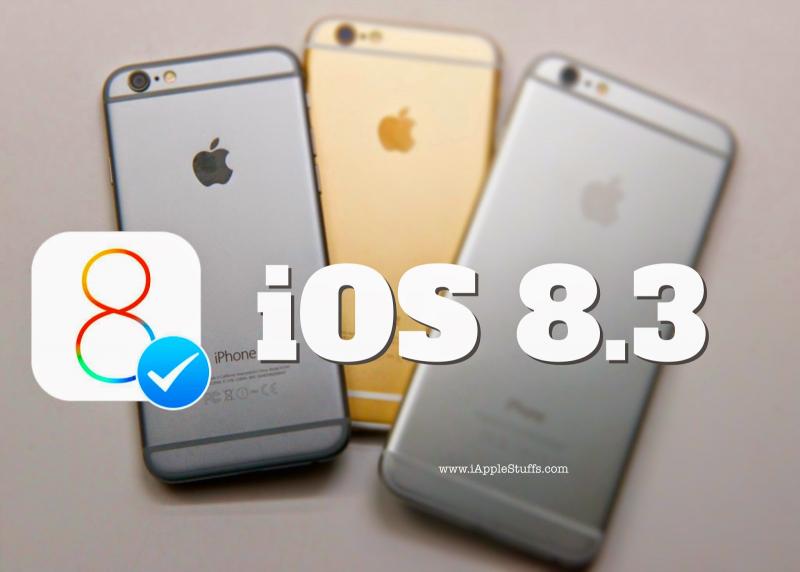 İOS 8.3 istifadəyə verildi