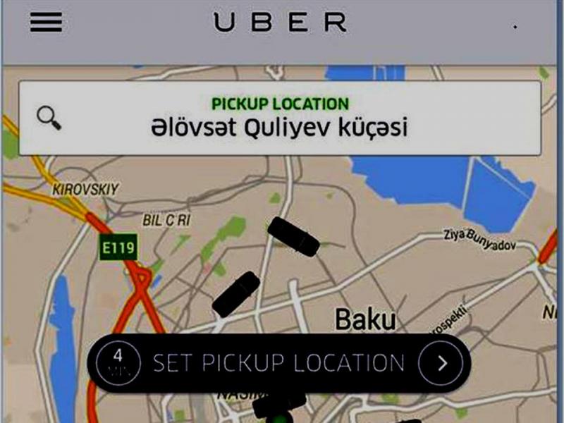 Uber Bakıdakı fəaliyyətini dayandırır?
