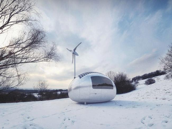 Daşınabilən ev: Ecocapsule