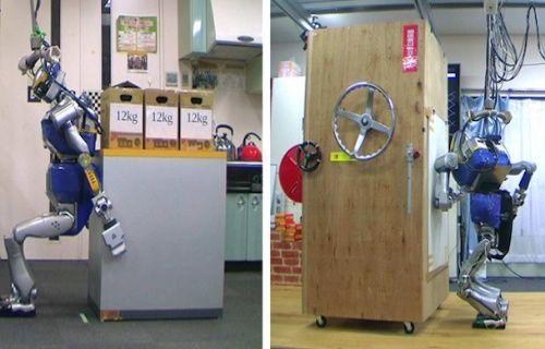 Ağır əşyaları daşıyan robot