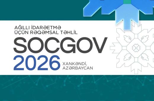 Xankəndi "SocGov 2026" beynəlxalq konfransına ev sahibliyi edəcək
