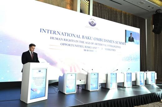Süni intellekt və insan hüquqları üzrə Bakı Bəyannaməsi qəbul edilib