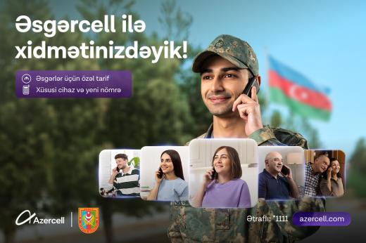 Azercell “Əsgərcell” təklifini istifadəyə verir