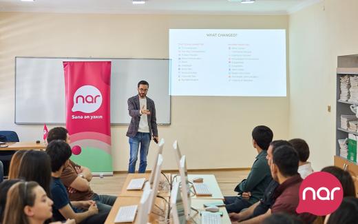 “Nar” Gəncədə tələbələr üçün marketinq və karyera  təlimləri təşkil edib