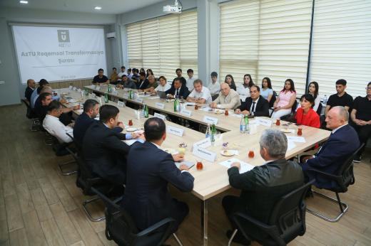 AzTU Rəqəmsal Transformasiya Şurasının toplantısı keçirilib