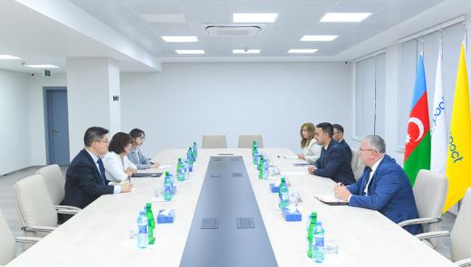 “Azərpoçt”da Çin nümayəndə heyəti ilə görüş keçirilib