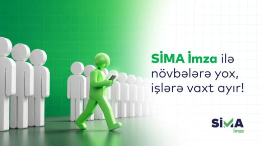 SİMA İmza ilə vergi hesabatlarını 6 ay pulsuz təqdim et!