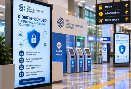 Milli Kibertəhlükəsizlik Agentliyi maarifləndirmə tədbirlərini 133 məkanda həyata keçirir