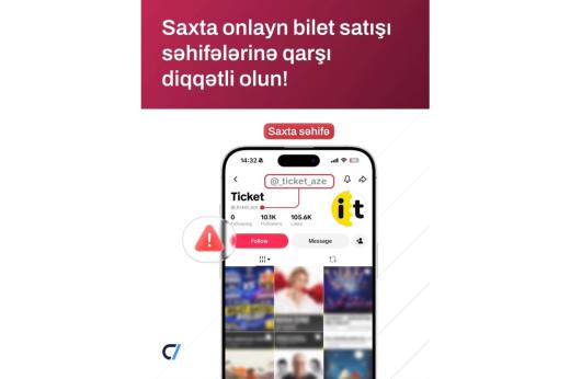 MKA saxta bilet satış səhifələri ilə bağlı vətəndaşlara xəbərdarlıq edir