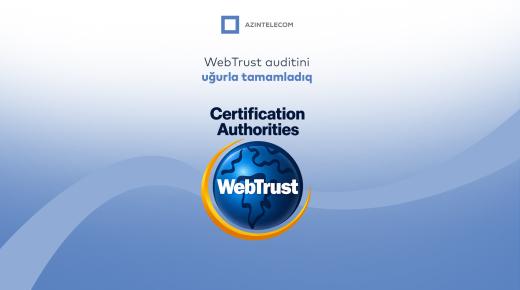 AzInTelecom beynəlxalq “WebTrust for CA” auditindən uğurla keçib