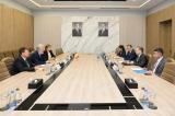 Samir Məmmədov Rumıniya Prezidentinin müşaviri ilə görüşüb