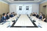 Nazir “Samsung C&T Corporation Engineering & Construction Group”un rəhbər şəxsləri ilə görüşüb