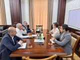 AzTU-da “Study in Azerbaijan” layihəsinin rəhbəri ilə görüş olub