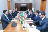 Rəşad Nəbiyev Qazaxıstan nümayəndə heyəti ilə görüşüb