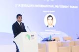 Nazir müavini Azərbaycanın intellektual iqtisadiyyat yanaşmasını təqdim edib