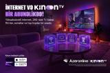 “Azeronline” abunəçilərinə “Kinon TV” xidmətindən istifadə imkanı təqdim edir